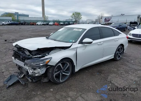 2018 Honda Accord Sport z USA, uszkodzony, nr VIN 1HGCV1F33JA057683